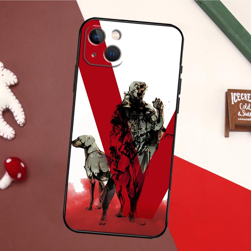 Metal Gear Solid Case For iPhone 11 12 13 14 16 15 Pro Max Plus Mini X XR XS Max 7 8 Back Cover