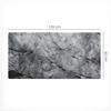 Vinyl Desk Mat with Stylish Rock Texture Print 120X60 Cm