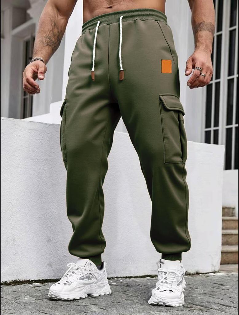 Men's Autumn-Winter Sports Casual Cargo Sweatpants