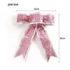 Christmas Sequined Bow Decorations, 30-pack