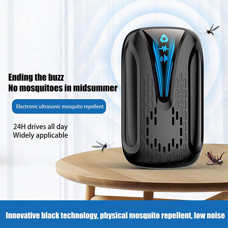 Ultrasonic Mosquito Repellent Ultrasonic Mouse Repellent Display Frequency Conversion Insect Repellent Cockroach Mosquito