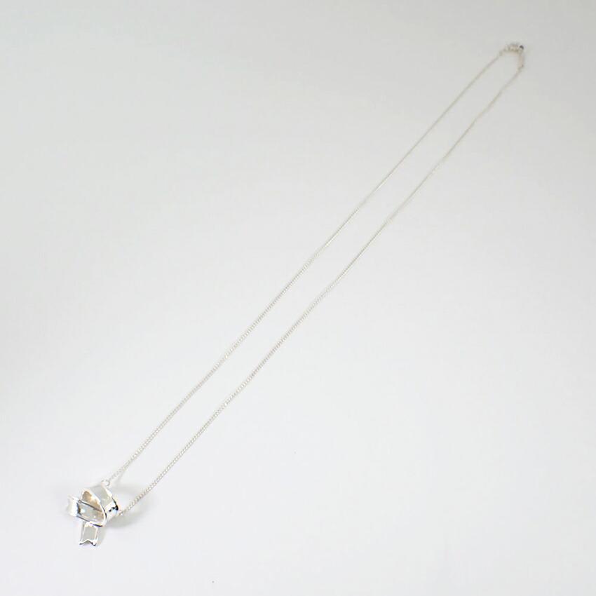 [Used] TIFFANY/Tiffany 925 ribbon necklace/pendant [g372-33]