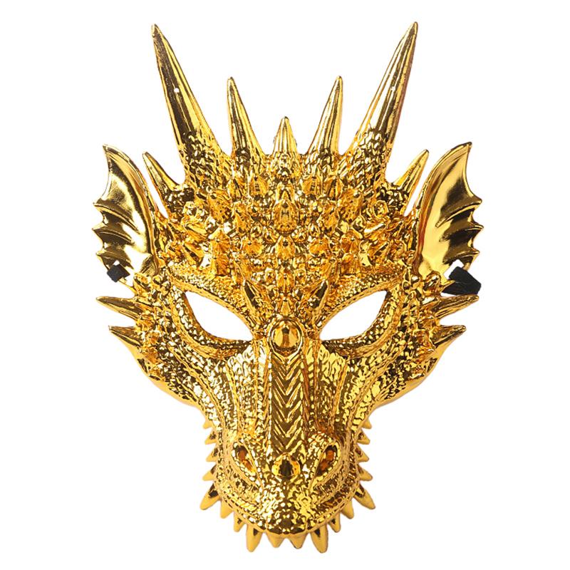 

Хэллоуин Внешняя торговля Ужас Танец Маска Дракона Будет На Видео Представлении Карнавальная Вечеринка 3D Стереоскопическая Маска