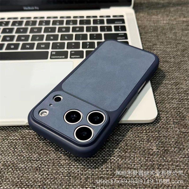 Skin-like Silicone Phone Case: Fits Apple 17 Promax & iPhone 16, Premium Drop-Proof Soft Solid Color Design