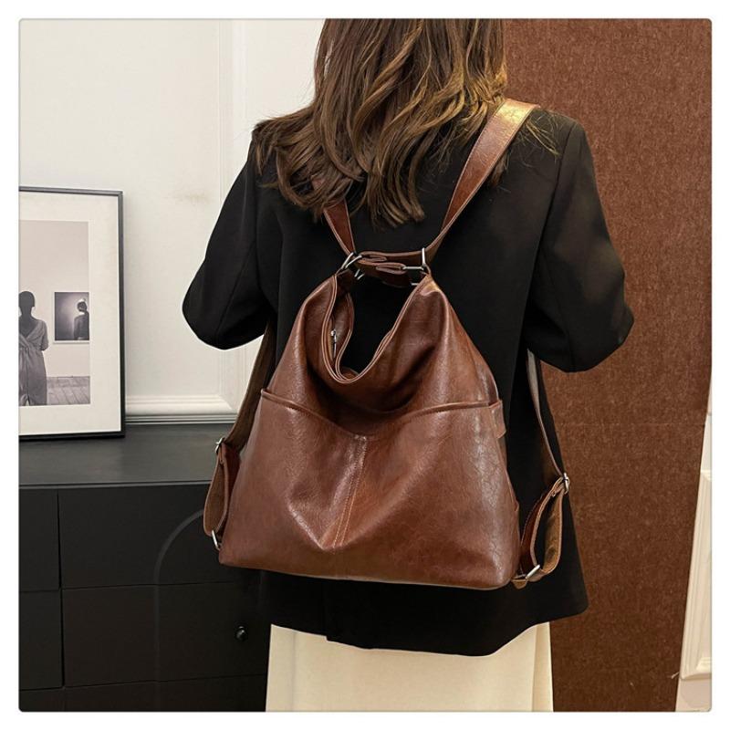 Bag Women's New Large-capacity Versatile Backpack Multi-purpose Messenger Bag High-end Tote Bag