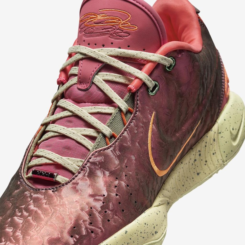 FN0709-800 Nike LeBron 21 EP Queen Conch Ember Glow Elemental Gold (Men's)