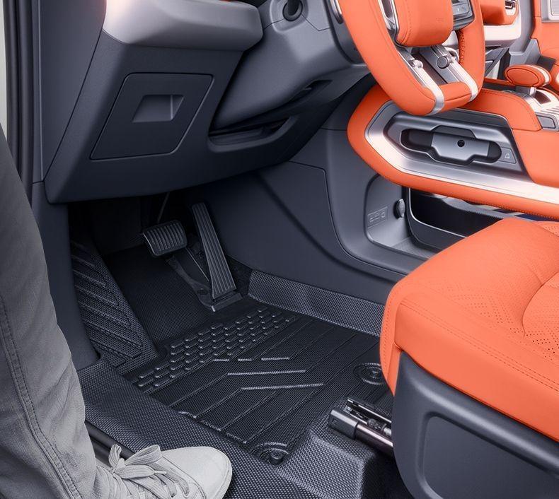 BYD Leopard Titanium 7 Five-Seater Double Layer TPE 2025 Floor Mats Kit