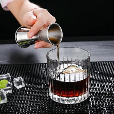 15/30 25/50 20/40 ml Cocktailmått Dubbel Shot Ounce Kopp Rostfritt Stål Måttkoppar Bartender