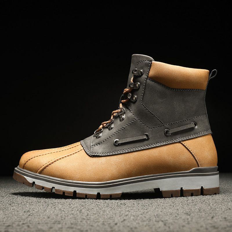 High-End-Retro-Rhabarberstiefel Martin Boots American Tooling Boots