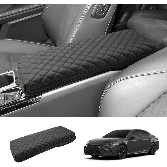 2024 2025 2026 Tacoma Mittelkonsolenabdeckung für Toyota Tacoma (SR/SR5/TRD PreRunner/TRD Sport/TRD Off-Road/Limited/Trailhunter), Kissen&Bequemes Leder