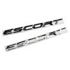 1 Stück passend für das Ford Focus RS Emblem ESCORT Heckabdeckungs-Emblem Englische Beschriftung Ford Metall-Heckemblem