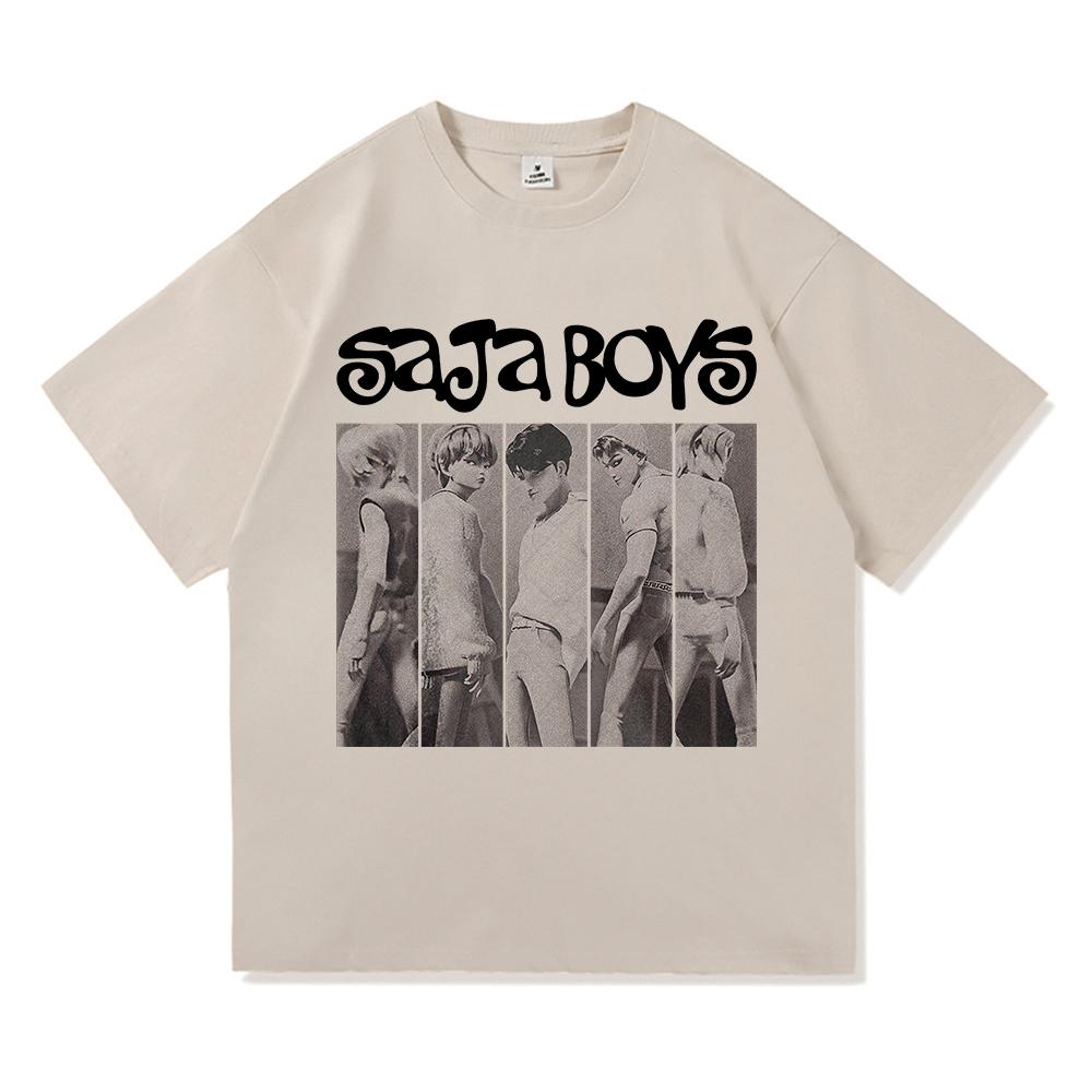 Girl Dinner Abby Jinu T Shirt 2025 Anime Demon Hunters Saja Boys Men/women Clothing Vintage Harajuku High Quality Cotton Tshirts