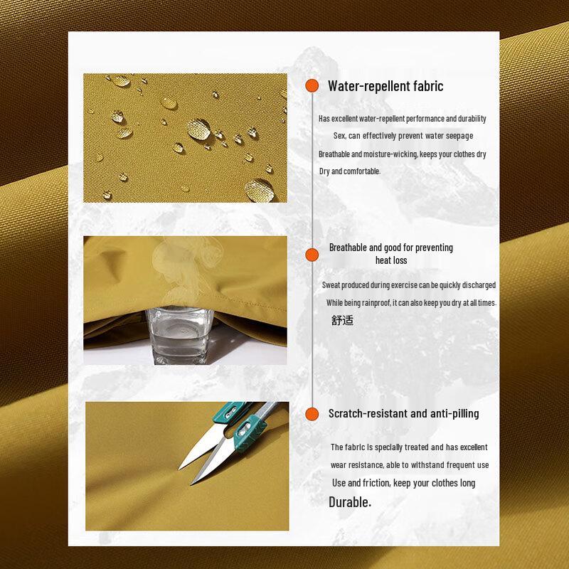 EASTERN CAMEL Couple's 3-in-1 Outdoor Jacket