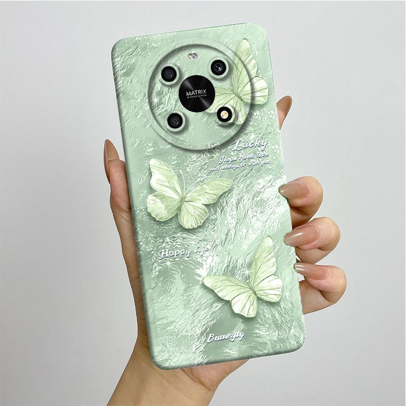 

For Honor X9 4G 5G / Magic 4 Lite 4G 5G Phone Case ANY-NX1 LX1 LX2 LX3 Soft Silicone Sweet Painted Cover Cute Printed Casing Magic 4 Lite