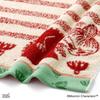 Towel Museum Compact Made In 25 X 70 Moomin Found Towel, Japan, 100% Cotton, Approx. Cm, "I Something" Design, Red, 47-0232120