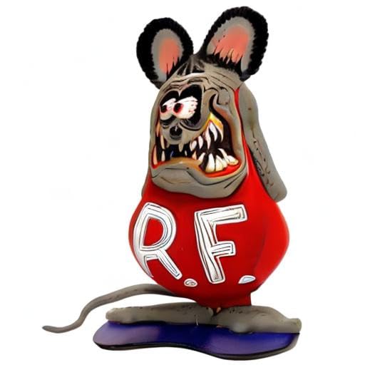 Atlantis Models Ed Roth Rat Fink Plastic Model ATLAMCH1305