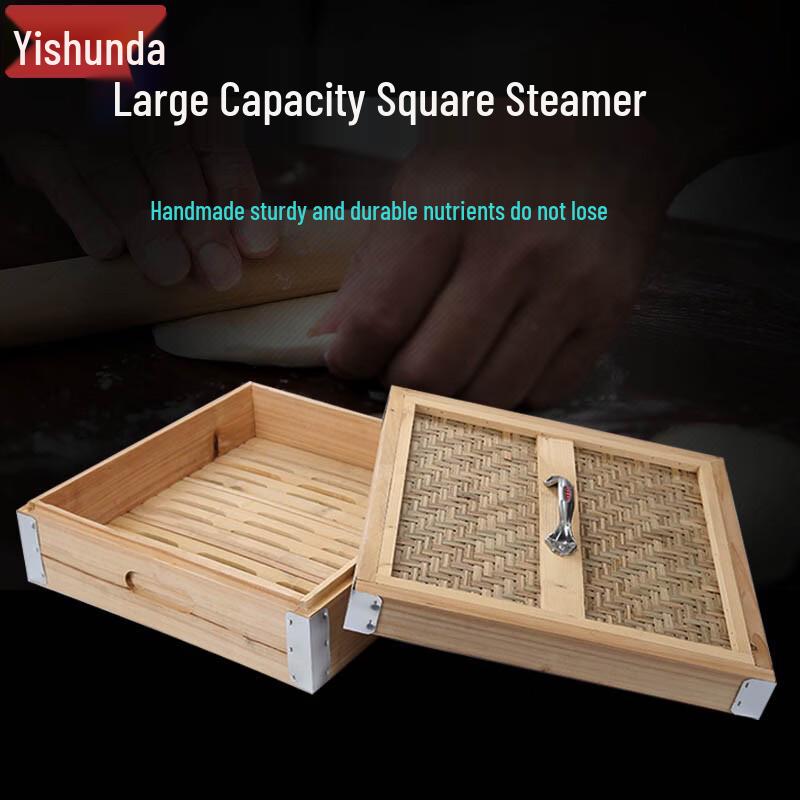 Commercial Wooden Steamer for Dim Sum and Buns