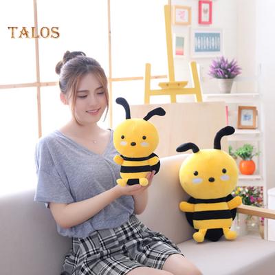 B&K Cartoon Bee Animal Peluche Bambola di pezza Giocattolo per bambini Home Divano Divano Decorazione per auto