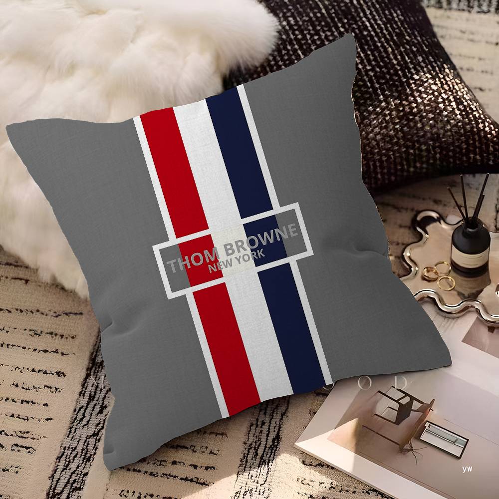 Mode Merk T-Thom B-Bruin Kussen Anime Kussen Bank Bed Hoofdkussenhoes Kussenhoes 45x45 Cm Mode 40x40cm