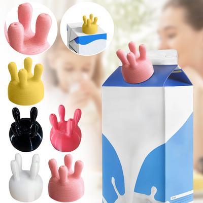 3D Printing Milker Tool Milk Bottle Cap, Creative Bottle Cap, Funny And Humorous Bottle Cap, Milk Diverter