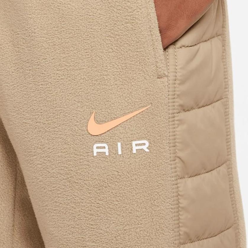 Nike Einfarbige Logo-Print Fleece Kordelzug Strick Sporthose Kinderunterteile Khaki DV3065-247