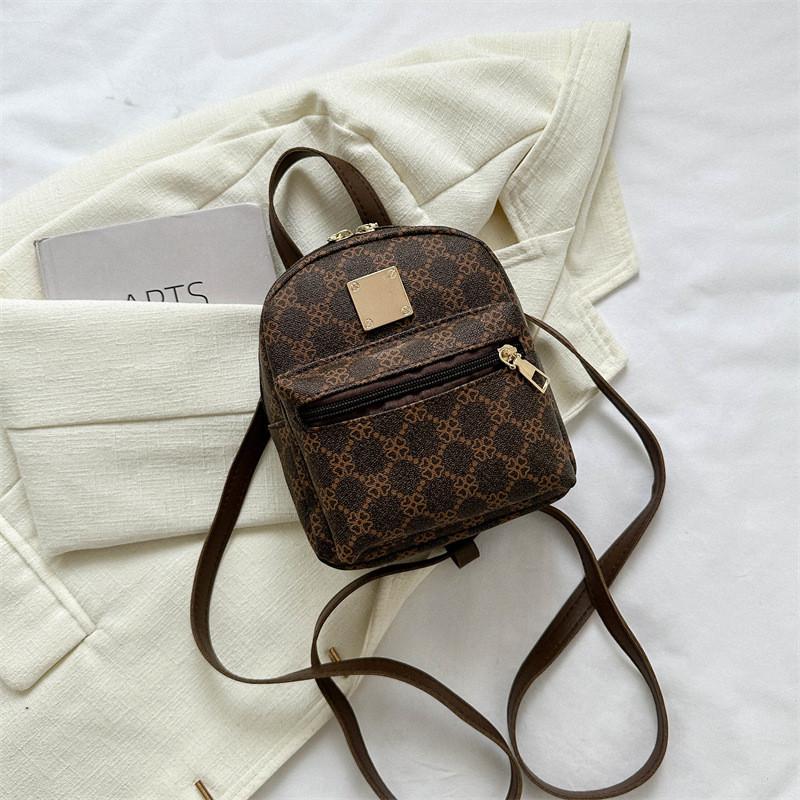 

Stylish Casual Korean Travel Backpack For Women Perfect For Summer 2023 Essentials кофейный