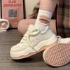 Women's Shoes Platform White Shoes 2025 Spring and Autumn New Versatile Small Fragrant Casual Board Shoes Original Star Casual Shoes Women