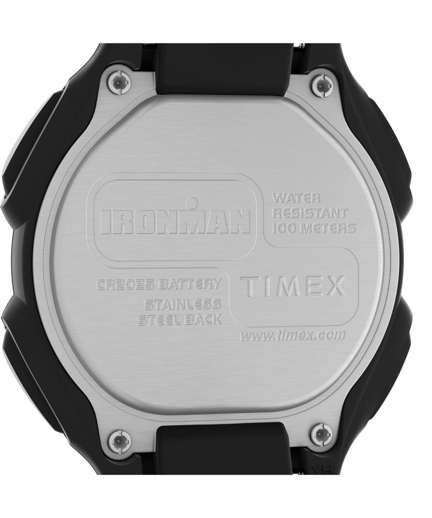 TIMEX Ironman Classic 30 38mm Digital Dial Men's Watch, Black/Digital/Black