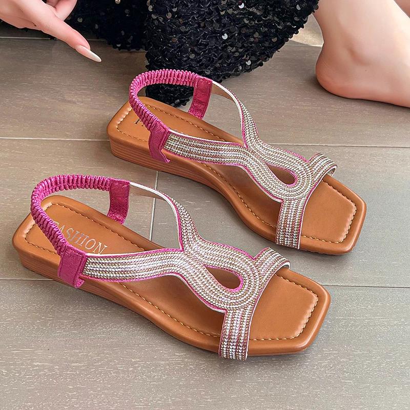 Мода 2024 Лето Новые Дизайнерские Женские Босоножки На Платформе Модные Повседневные — фото 5