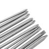 10pcs S2 Steel Cross Head PH1 PH2 Slot Screwdriver Bits Set 1 4inch Hex Shank 100mm