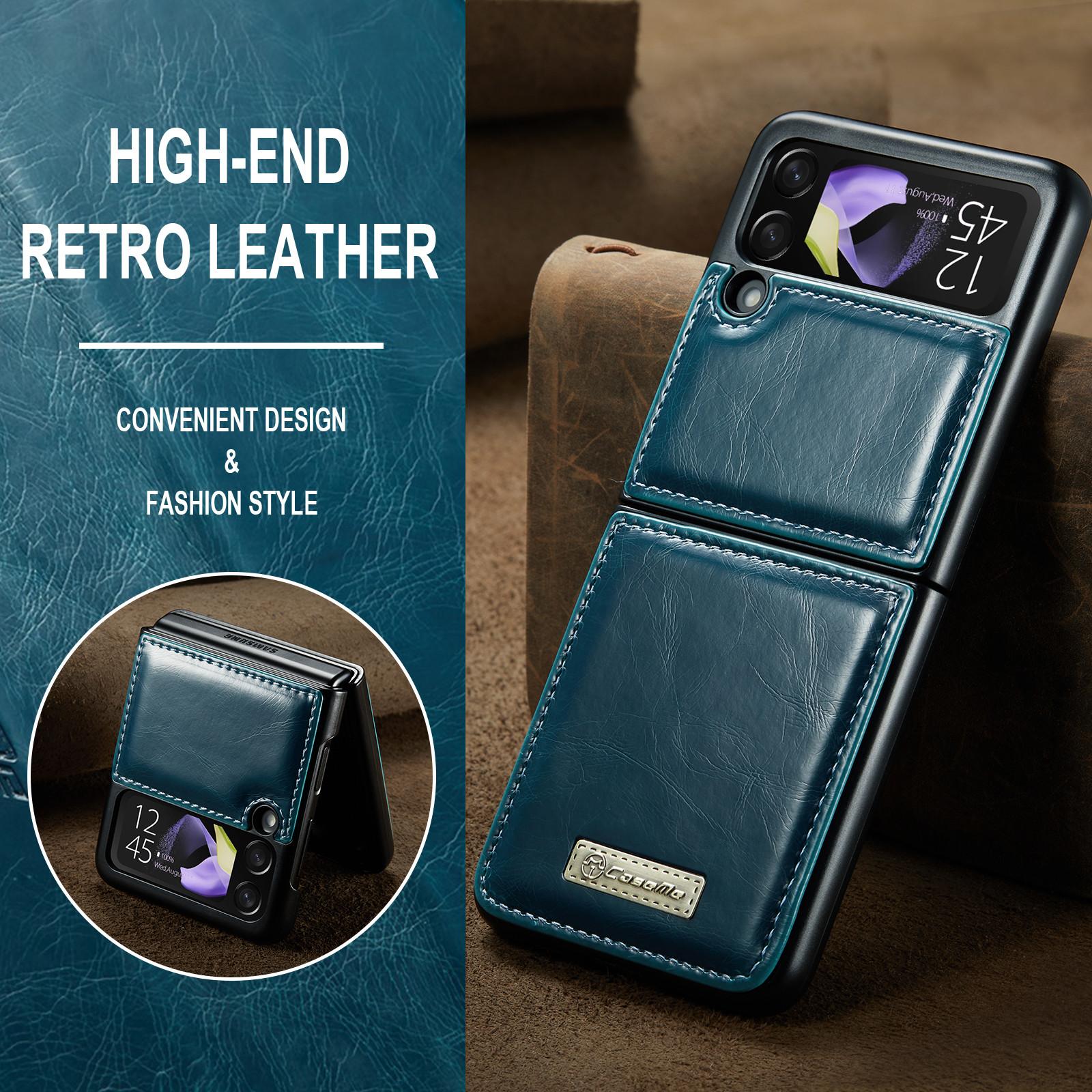 

Модный кожаный чехол для телефона Samsung Galaxy Z Flip4 Flip 4 Flip3 Flip 3 5g, защита от падения Zflip4, чехлы