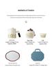 Wooden Handle Tea Set: Portable Teacups for Camping, Home, and Office - Perfect Gift for Young People and Festivals