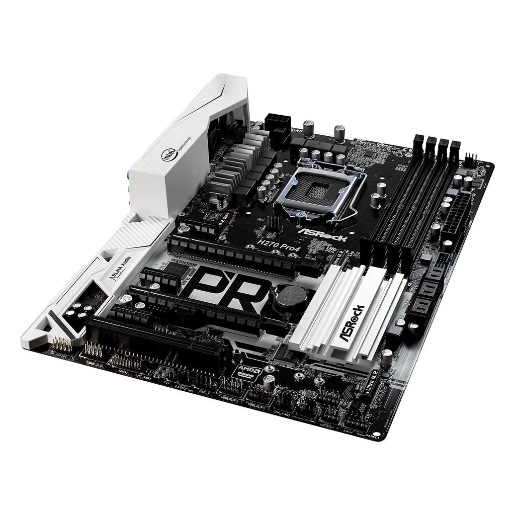 ASRock Intel H270 Chipsatz ATX Mainboard H270 Pro4