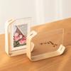 Klarer Acryl-Bilderrahmen DIY-Foto-Display-Rahmen 6/7/8 Zoll Doppelseitiger Bilderrahmen Hochzeit