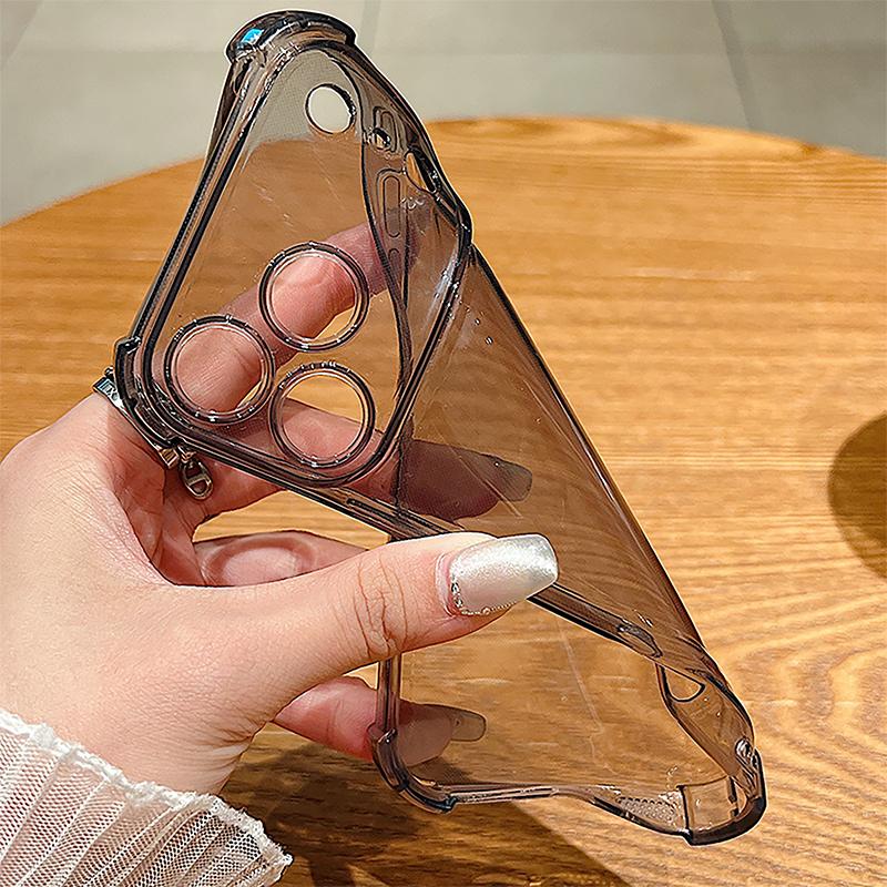 Love Heart Painted Print Silicone Phone Case For iPhone 17 Pro Max 16 15 14 Pro Max 13 12 Pro 11 Shockproof Soft TPU Clear Cover