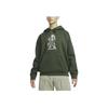 Nike Therma-FIT Troll Pattern Print Hoodie Unisex Tops Green DJ1431-325