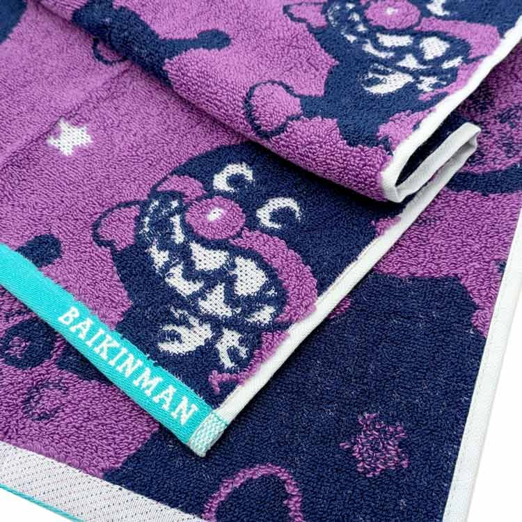 Marushin Anpanman Face Patterned Marushin Anpanman Sweat 891249 Towel, Baikinman, Wipe,