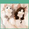 Plüschkatze mit Cartoon-Design für Mädchenschlafzimmer-Dekoration Geschenkidee