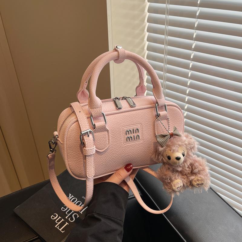 New Fashion Bowling Bag Portable Shoulder Messenger Women's Bag