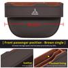 Car Seat Gap Organizer Seat Crevice Slot Storage Box For Mitsubishi Outlander Pajero Lancer Evolution X Ralliart Asx L200 Triton HZ8