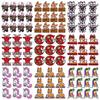 10Pcs/Lot Animal Patch Embroidered Patches For Clothing Punk Embroidery Patch Iron On Patches On Clothes DIY Hook Loop Stickers