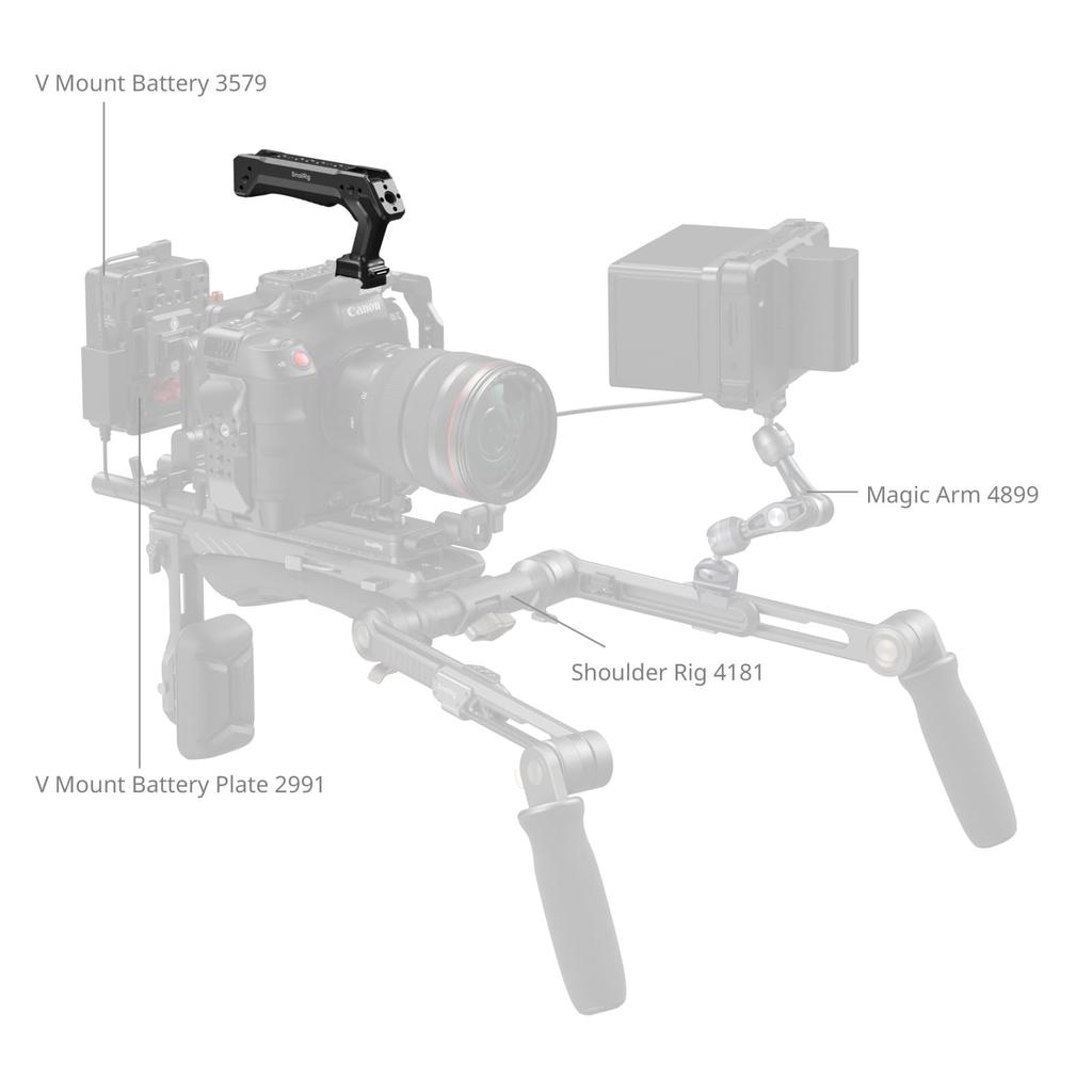 SmallRig HawkLock H21 Quick Release Top Handle 5632