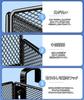 This Stylish, 4-tier Metal Mesh Letter Boxdocument Casestorage Rack Is Perfect for Desks, Offices, and Home Offices. It Features a Vertical Layout,