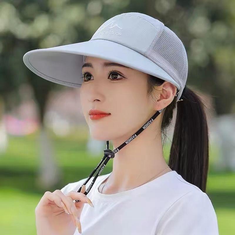 Summer Lightweight Cycling Cap UV 50+ Sun Shield Fishing Outdoor Breathable Mesh Baseball Hat Unisex Sport Sun Hat for Men Women