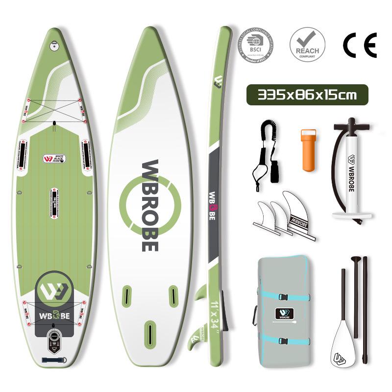 Professional Racing PVC Inflatable Stand-Up Paddleboard for Outdoor Use