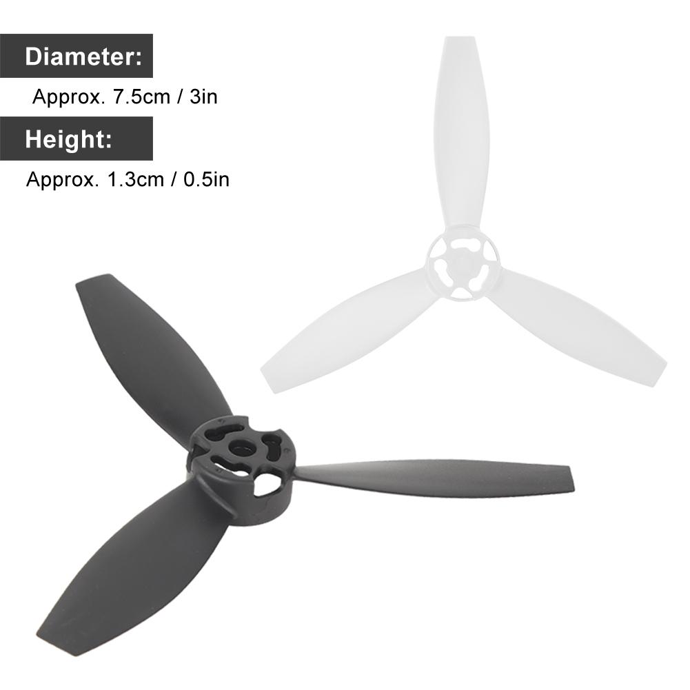 4pcs RC Airplane Propeller Modified Accessory Replacement Fit for Bebop 2 DroneType C