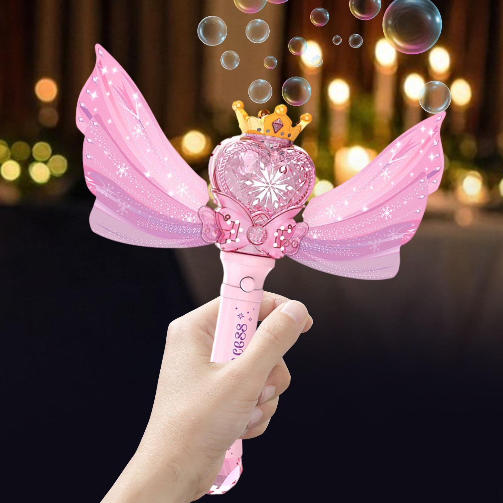 Bubble Machine Gifts Funny Automatic for Kids Girls Boys Indoor Outdoor 8802 pink 8802 розовый