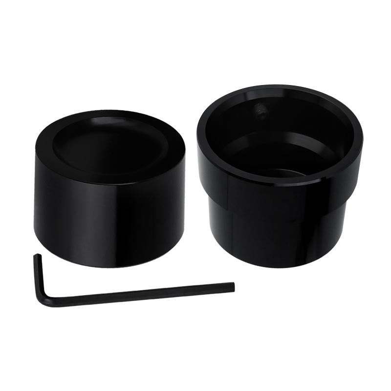 Motorcycle Front Rear Axle Nut Covers Caps Kit Black Parts For Harley Touring Dyna Sportster XL Road King Fat Bob Breakout FXSB