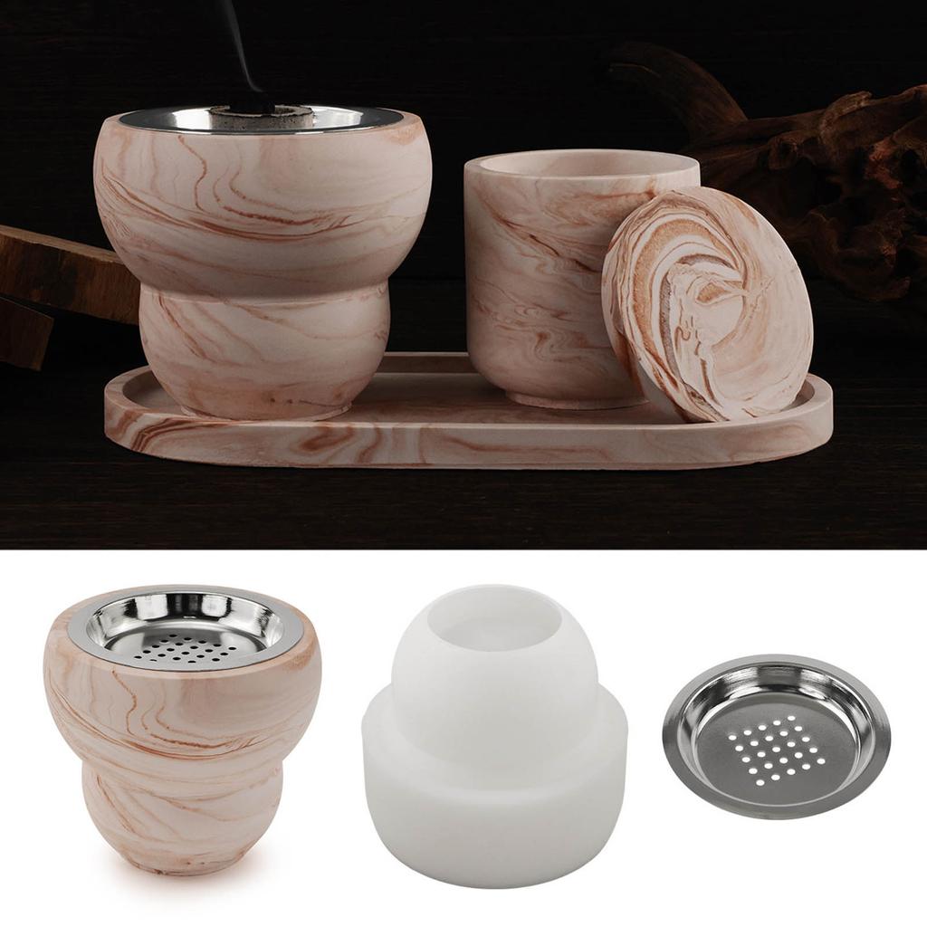 DIY Decor Aromatherapy Jar Storage Container Silicone Bottle Mould, Jar Mold Epoxy Casting Molds with Lids for Storing