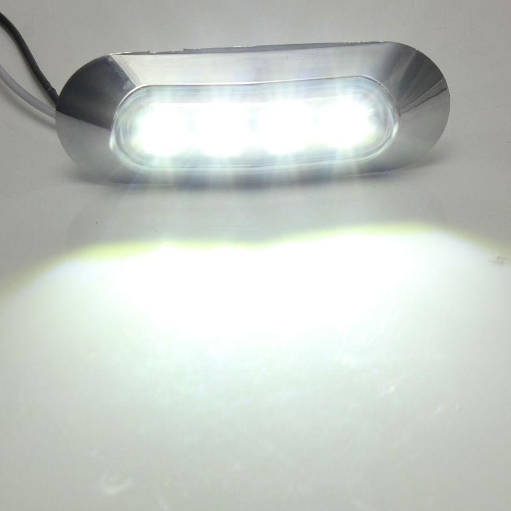 Bright Trailer Side Marker Indicators Light 12V 24V Car Warning Lights Truck Lorry